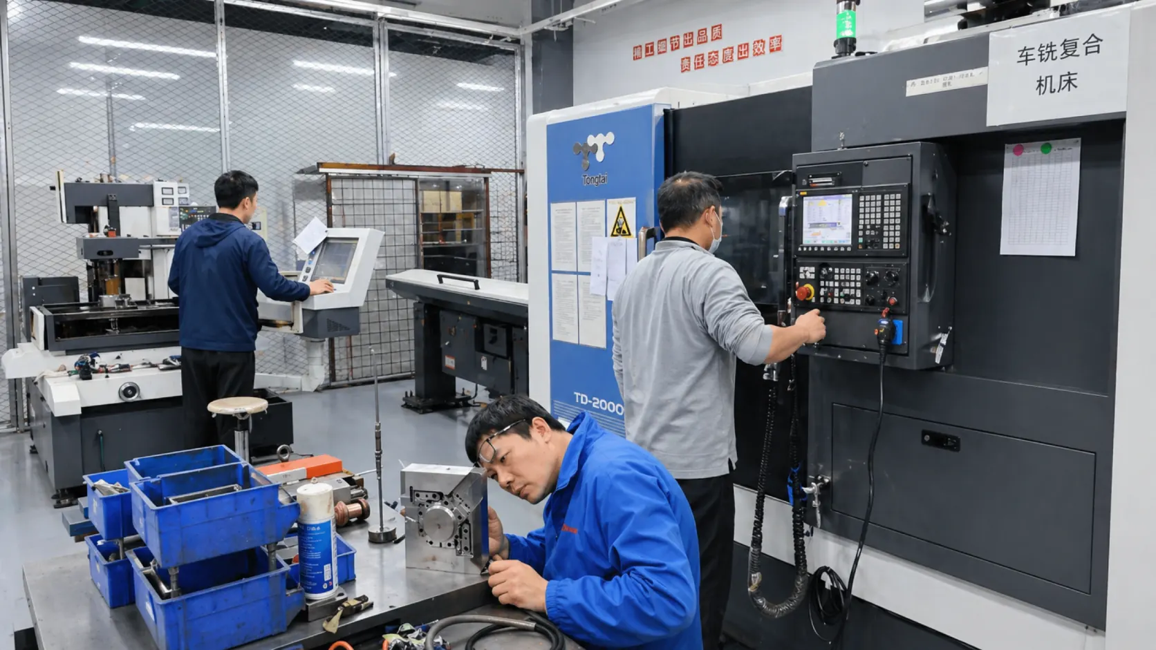 模具开发与精密加工设备