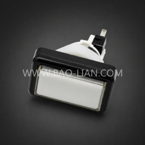 242746 Rectangle Screw Type Arcade Push Button