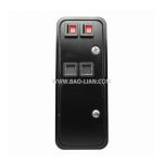 塑胶支架美式侧投双投双铁门(自产)