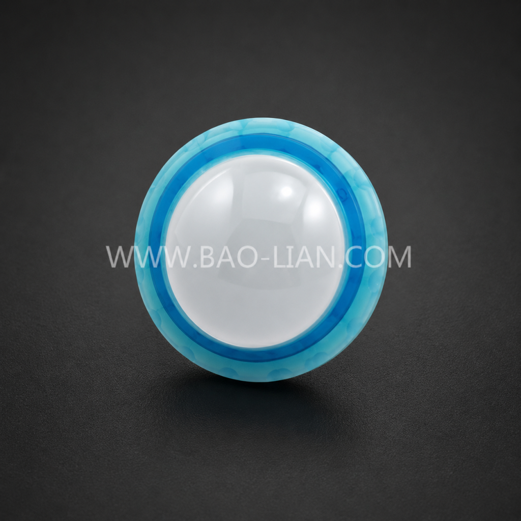 54mm 大型角型エッジ LED アーケードボタン