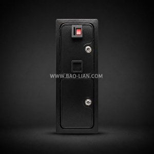 American Side Insert Single Coin Double Metal Door with Plastic Bracket