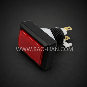Square LED Long LED Push Button 2
