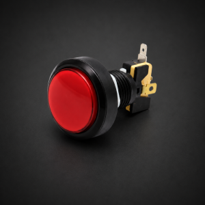 Medium Round LED Rotary Arcade Button