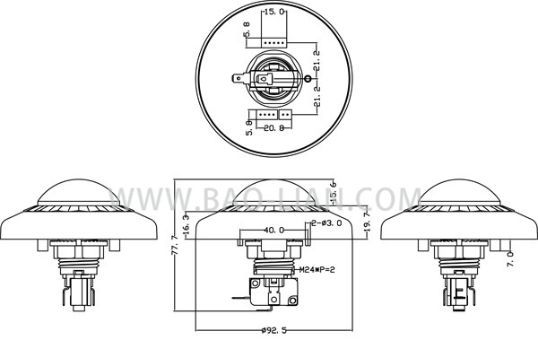 棱角型大号（54mm）程控跑马灯组装图600Ox