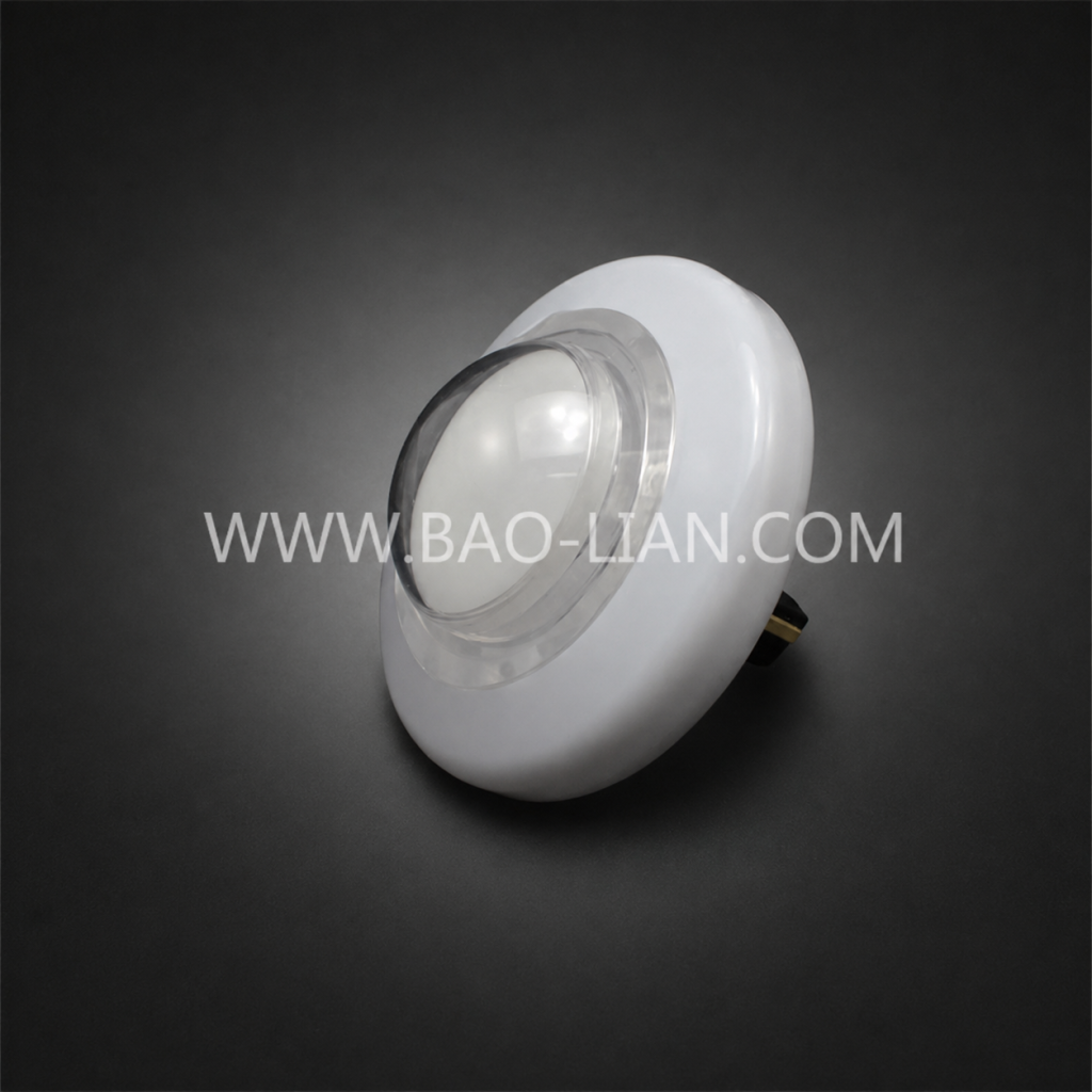 Large Angular 54mm RGB Programmable LED Arcade Button