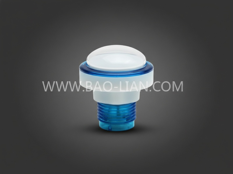 新旋中号带led灯圆按（凸）