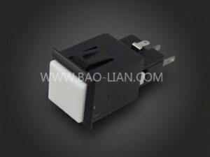 Square Locking LED Push Button
