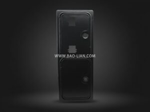 Bl Double Iron Door Double Hole