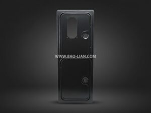 Bl Double Iron Door Single Hole
